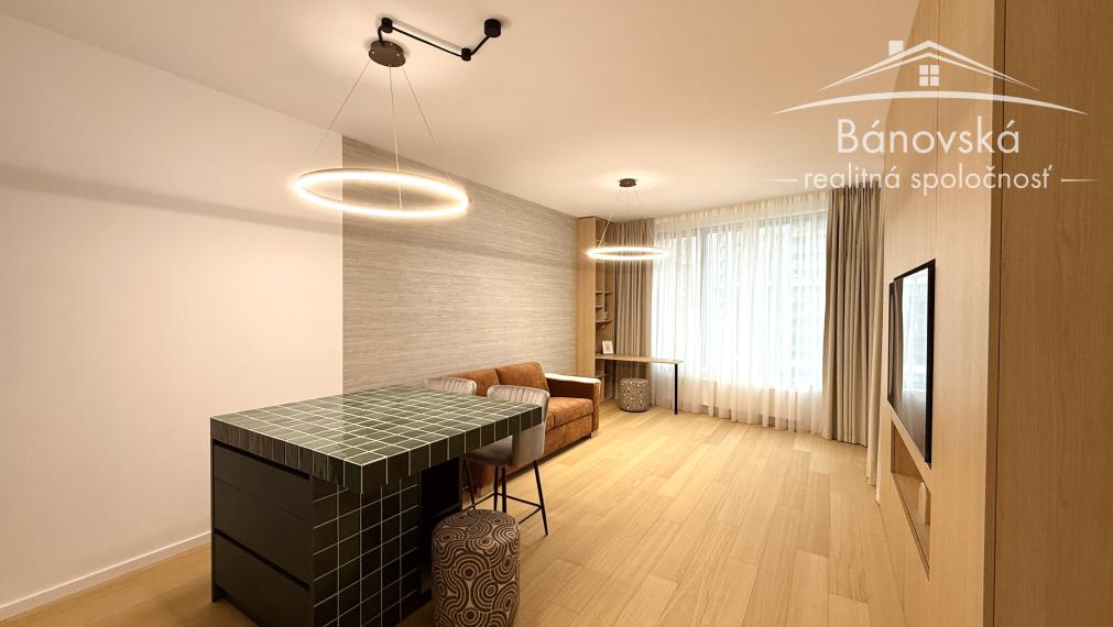 PRÉMIOVÝ PRENÁJOM – Dizajnový 2-izbový byt v SKY PARKU | Veža 4 | 16. poschodie