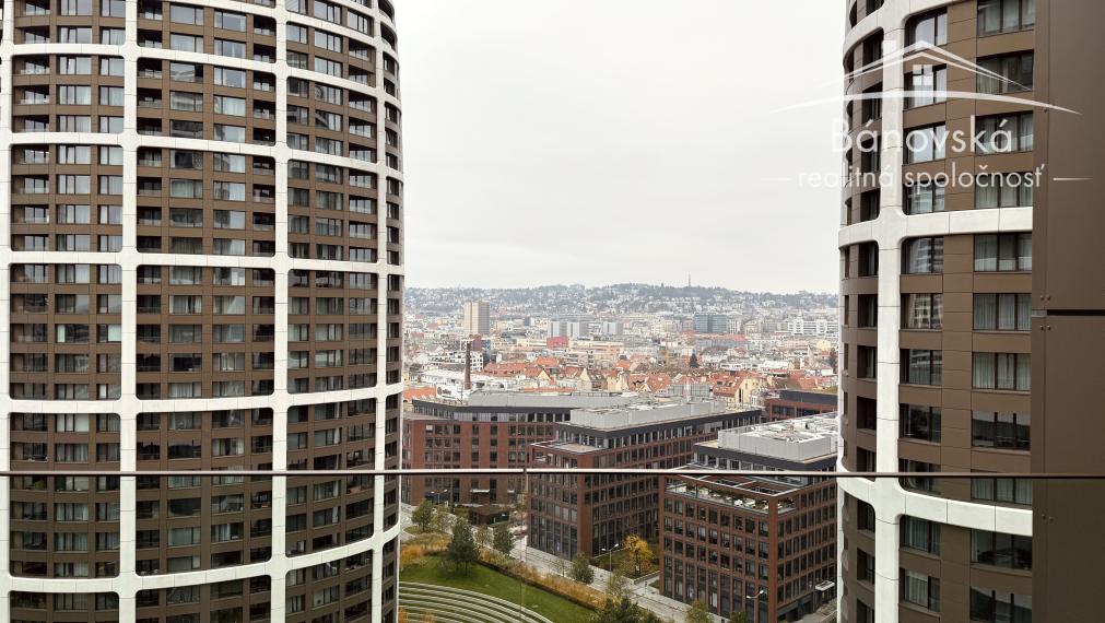 PRÉMIOVÝ PRENÁJOM – Dizajnový 2-izbový byt v SKY PARKU | Veža 4 | 16. poschodie