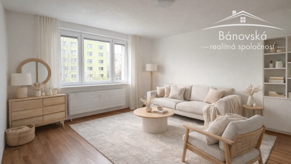 Svetlý 3 izbový byt s balkónom s celkovou plochhou 64,46 m2 v obľúbenej časti Petržalky, Bratislava V