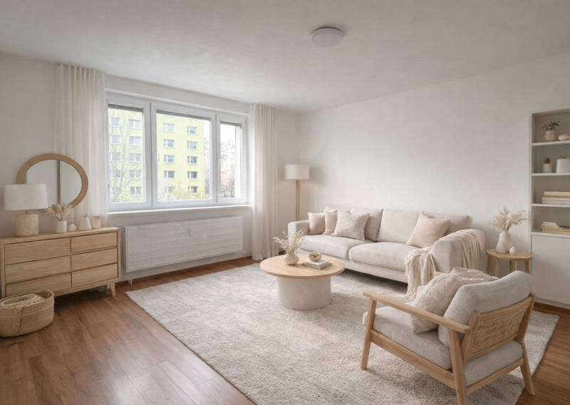 Svetlý 3 izbový byt s balkónom s celkovou plochhou 64,46 m2 v obľúbenej časti Petržalky, Bratislava V - fotografia 3